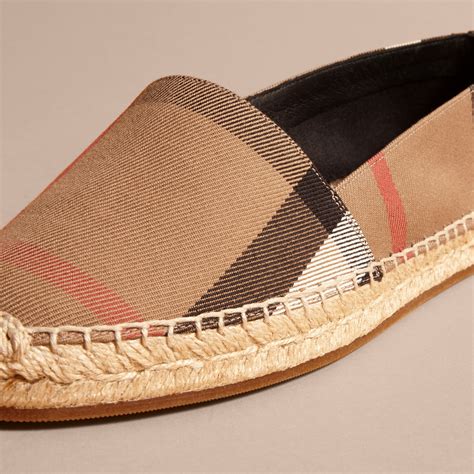 burberry slides black|Burberry espadrilles women's sale.